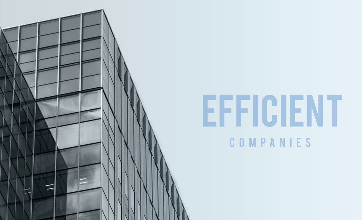 Buying Efficient Companies